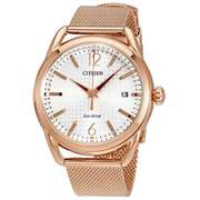 New Womens Seiko Rose Gold Toned