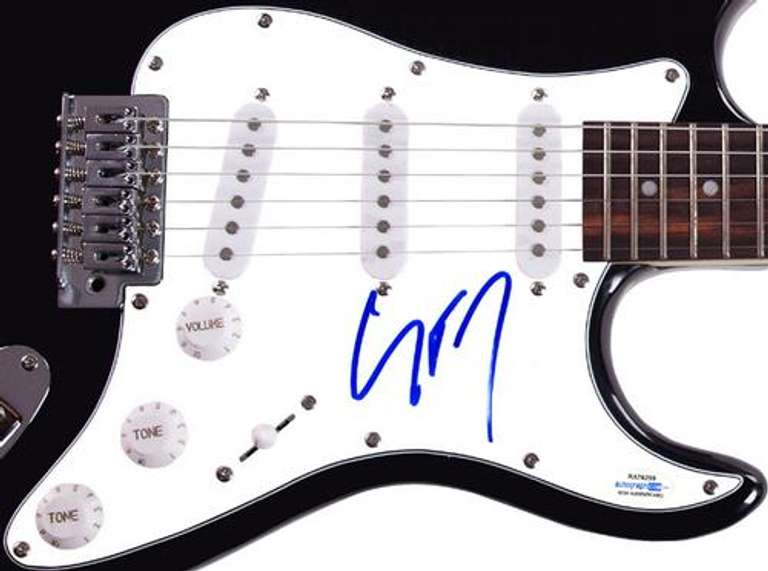 Corey Taylor Slipknot Autographed Signed Guitar