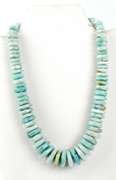 Gorgeous Necklace of Large Peruvian Opal Rondelles