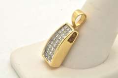 14 KT GOLD DIAMOND PENDANT
