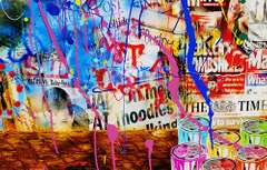 Beautiful Fun Mix Media on Canvas
