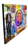 Beautiful Fun Mix Media on Canvas