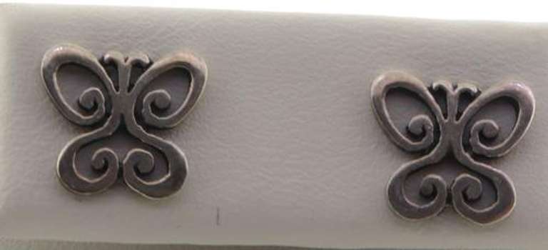 Butterfly Sterling Silver Earrings