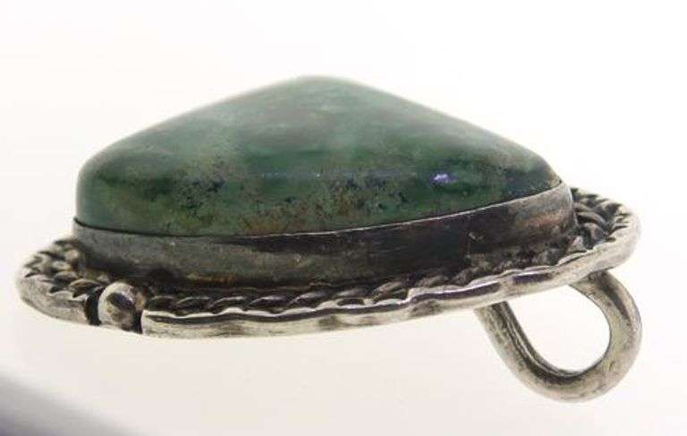 Turquoise Sterling Silver Pendant