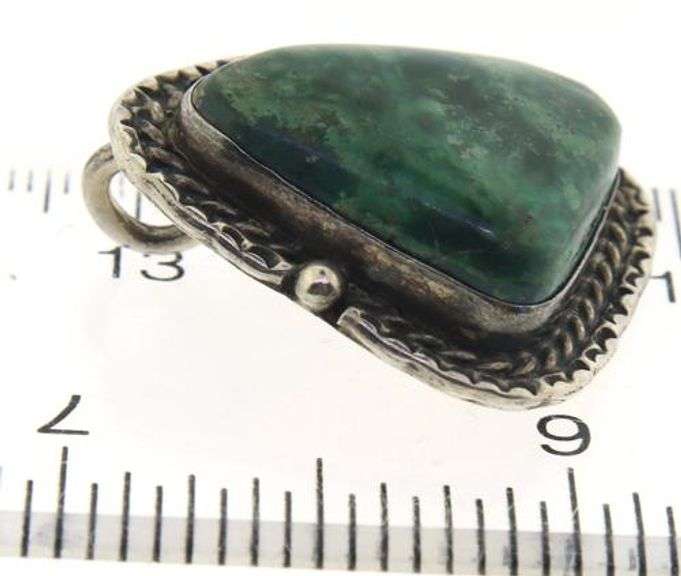 Turquoise Sterling Silver Pendant