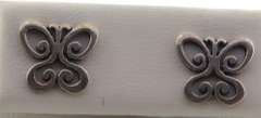 Butterfly Sterling Silver Earrings