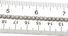 Elegant Platinum 3ctw Diamond Tennis Bracelet