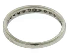 Classic Platinum Channel Set Diamond Band