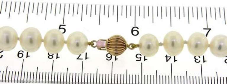 White Fresh water Pearl Necklace
