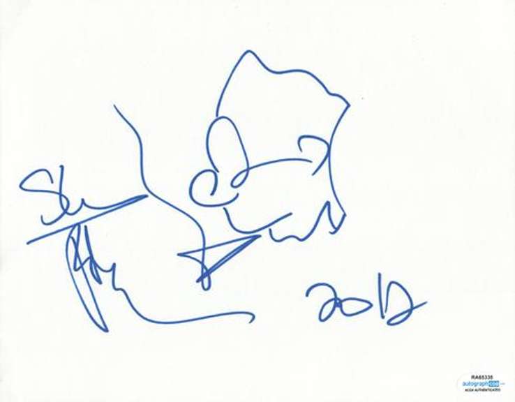 Sean Paul Autographed Sketched 8x10 Glossy