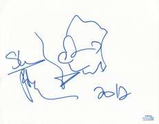 Sean Paul Autographed Sketched 8x10 Glossy