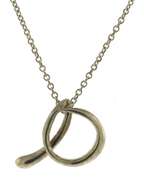 Precious Sterling Silver Tiffany & Co. Initial "A" Necklace