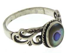 Sterling Silver Abalone Ring