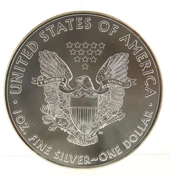 2016 Choice Frosty White BU Silver Eagle