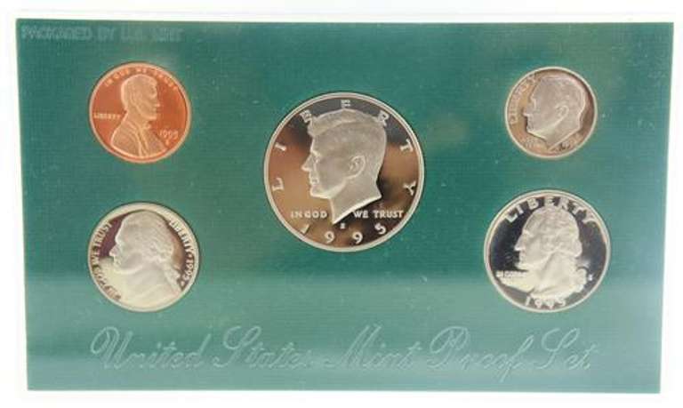 3 Each US Proof Sets 1994 -1998