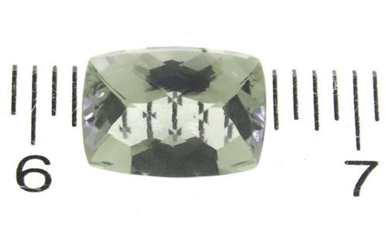 6.30ct Rectangle Green Quartz