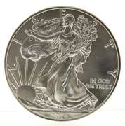 2016 Choice Frosty White BU Silver Eagle