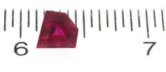 1.91ct Rubelite Shield Loose Gemstone