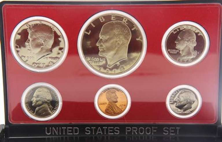 3 Each US Proof Sets 1971 -1975