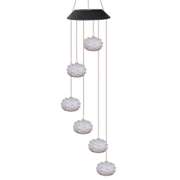 Solar Powered Wind Chime Light LED