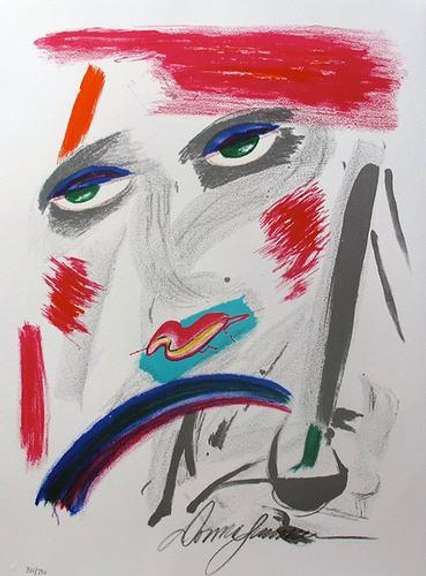 Original Lithograph by Donna Summer Titled 'Summer Fever'