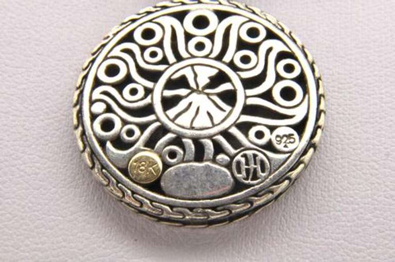 18 KT & STERLING JOHN HARDY JAISALMER PENDANT