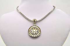 18 KT & STERLING JOHN HARDY JAISALMER PENDANT