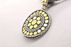 18 KT & STERLING JOHN HARDY JAISALMER PENDANT