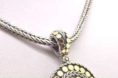 18 KT & STERLING JOHN HARDY JAISALMER PENDANT