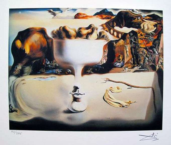 Salvador Dali, Apparition Of Face