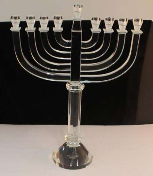 Crystal Menorah