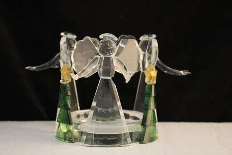 Angel Pillar Candleholder