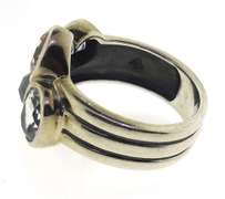 Sterling Silver Silpada Multi CZ Ring