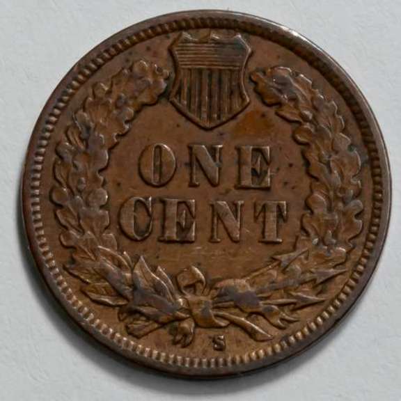 1908 S Semi Key Indian Head Cent