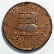 Choice AU 1837 Executive Experiment Hard Times Token