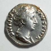 Faustina Senior Wife Of Antoninus Pius 138-161 Denarius