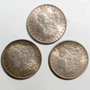 3 Choice Slider Morgans 1886 1888 1889