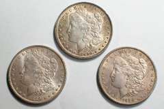 1889 1890 &1890 O Slider Morgan Dollars