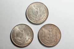 1889 1890 &1890 O Slider Morgan Dollars
