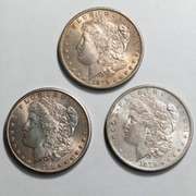 1879 1879 S & 1899 O Slider Morgan Dollars