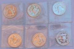 2 Each 1961-1963 Proof Franklin Halves