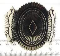 Thomas Jim Navajo Sterling Silver Cuff Bracelet
