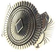 Thomas Jim Navajo Sterling Silver Cuff Bracelet