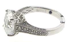 Sterling Silver Cushion Cut CZ Ring