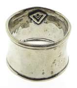 Sterling Silver Silpada Hammered Cuff Ring