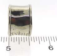 Sterling Silver Silpada Hammered Cuff Ring