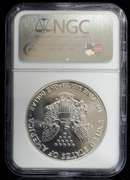 1988 Certified Silver Eagle MS68 NGC