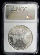 1995 Certified Silver Eagle MS68 NGC