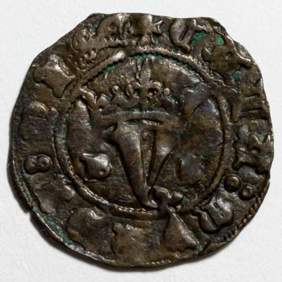 Juan 1 Castille And Leon 1379-90 Billon Blanca Spain