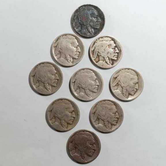 Slot Filler Mint Mark Early Buffalo Nickels